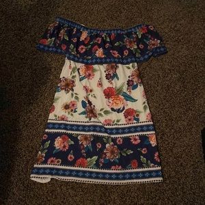 Francesca’s Off The Shoulder Dress